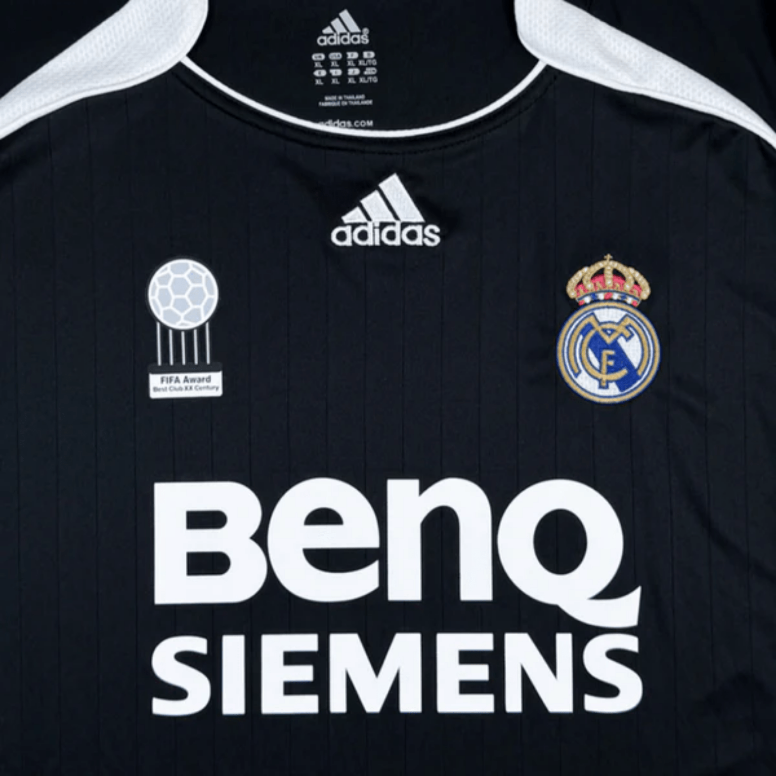Uniforme Visitante Real Madrid 2006-2007