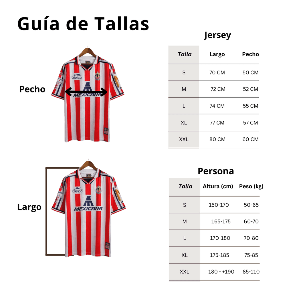 Jersey Chivas Local 1997-1998