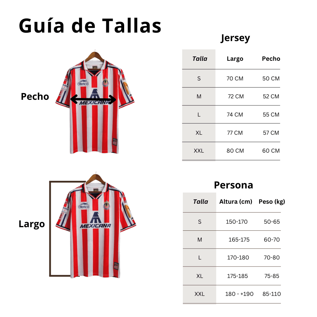 Jersey Chivas Local 1997-1998