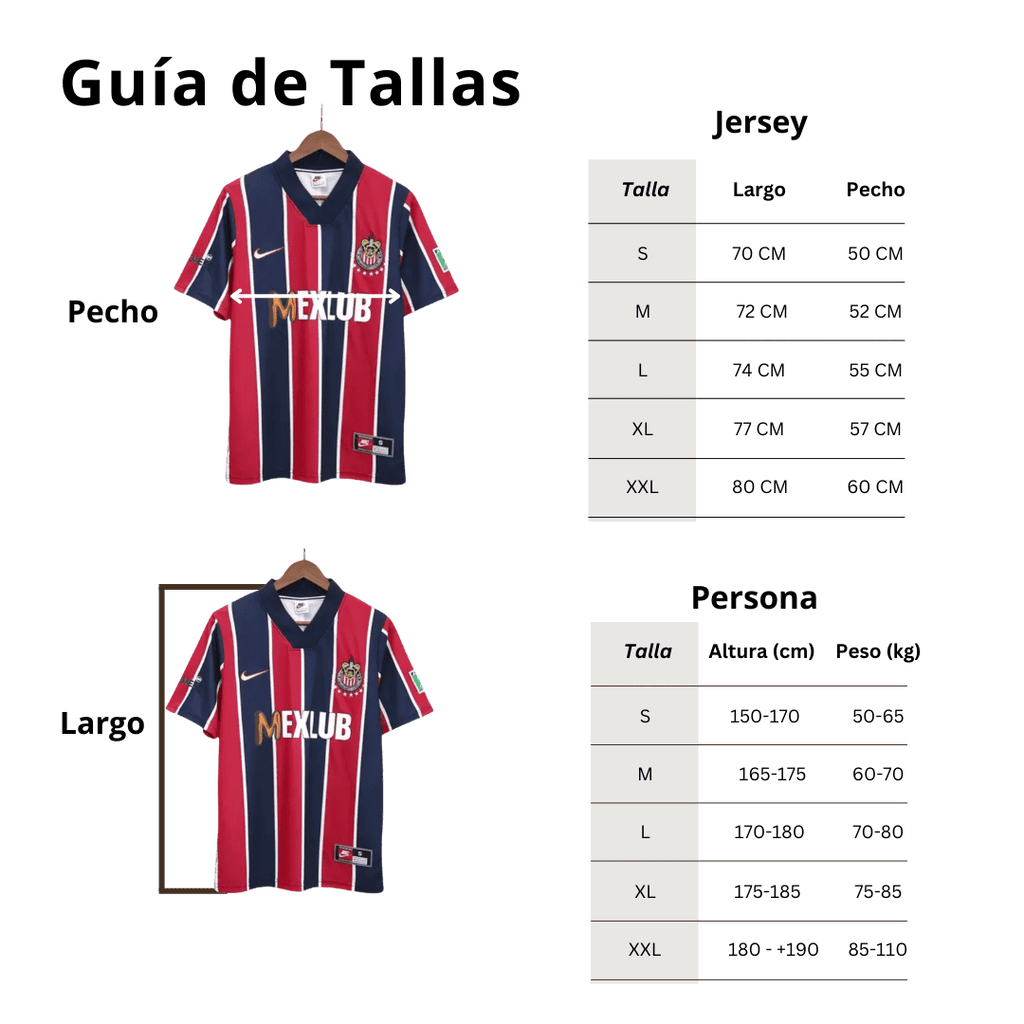 Chivas Visitante 1997-1998