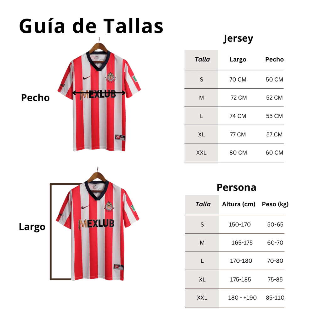 Playera Chivas Local 1996-1997