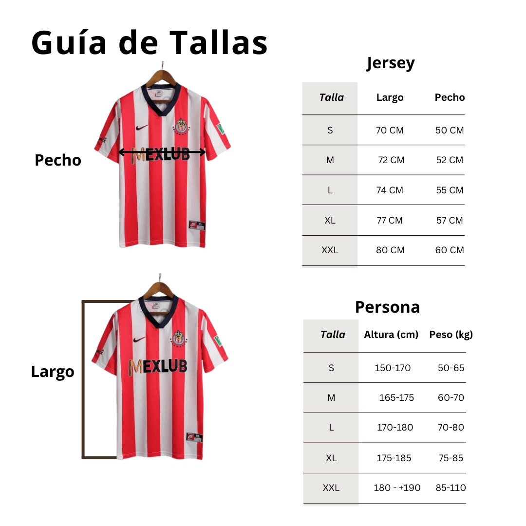 Playera Chivas Local 1996-1997